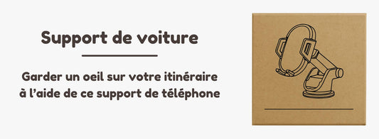 Support de téléphone pour voiture : conduisez en toute sécurité