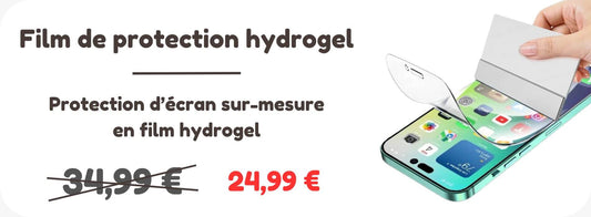 Promotion sur les films de protection hydrogel