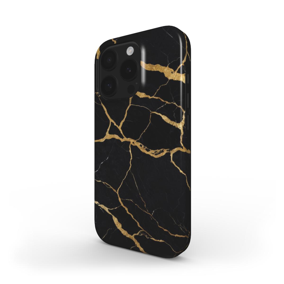 Coque de téléphone - Marble Black