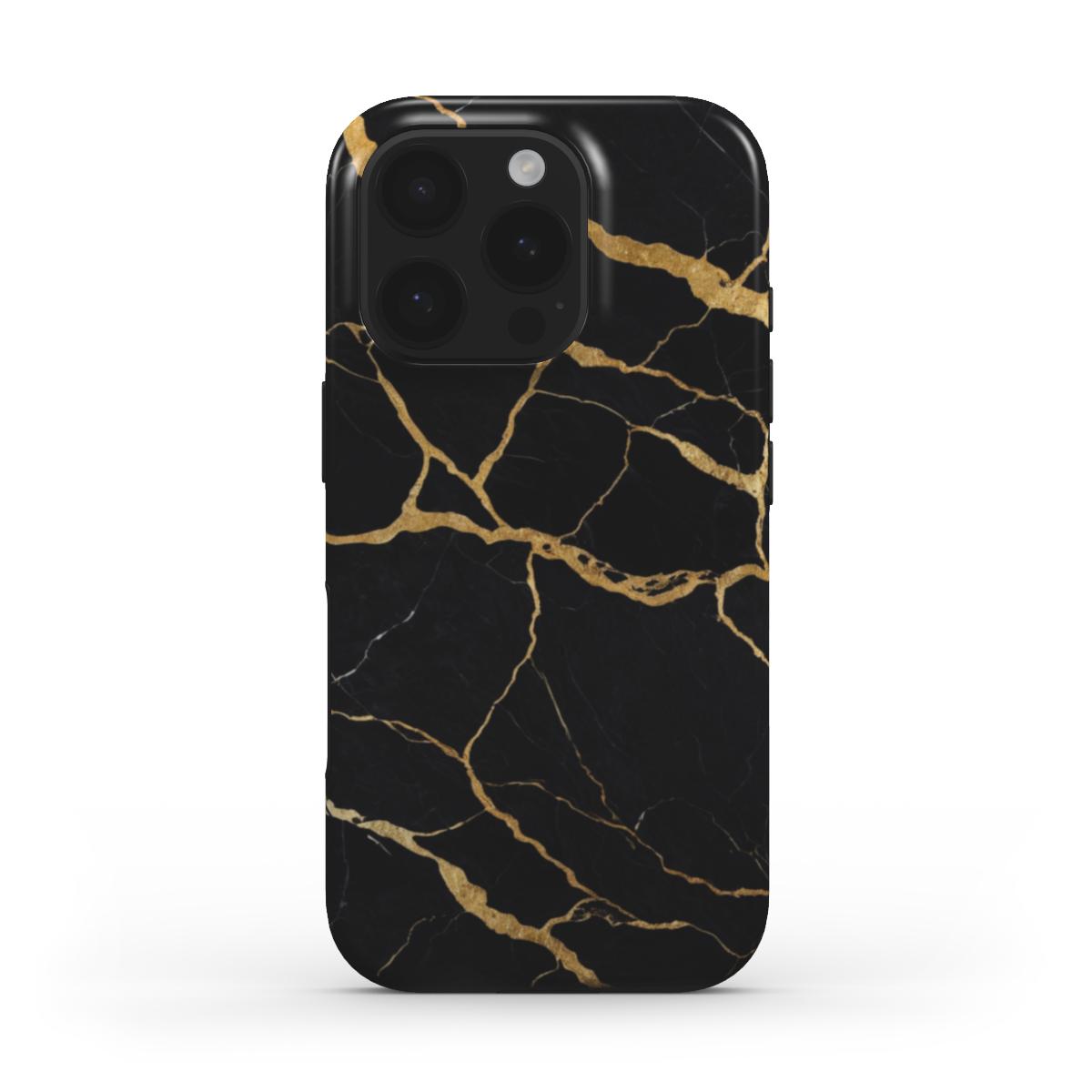 Coque de téléphone - Marble Black