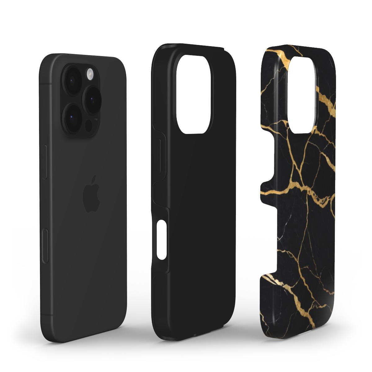 Coque de téléphone - Marble Black