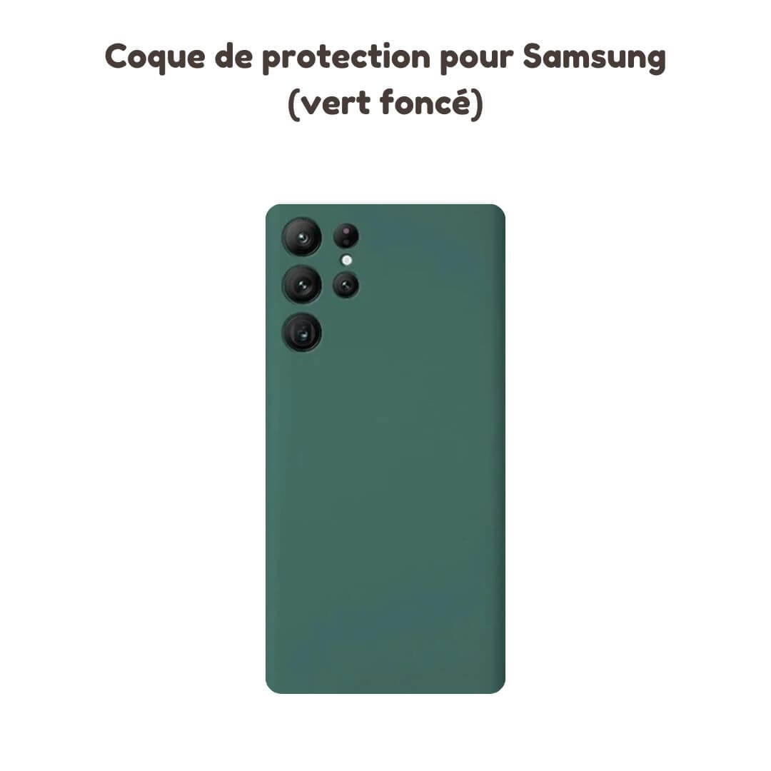 acheter coque de protection Samsung Galaxy autour de moi à Aix en Provence couleur vert foncé
