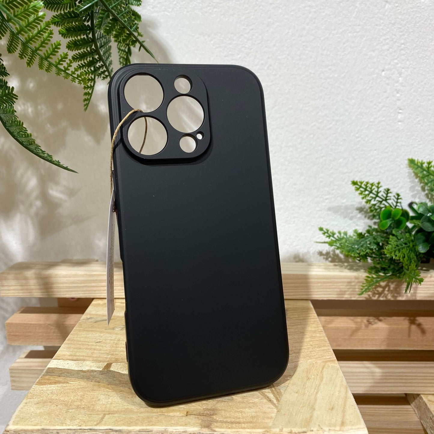 Coque de protection pour iPhone 16 Pro couleur noir charbon