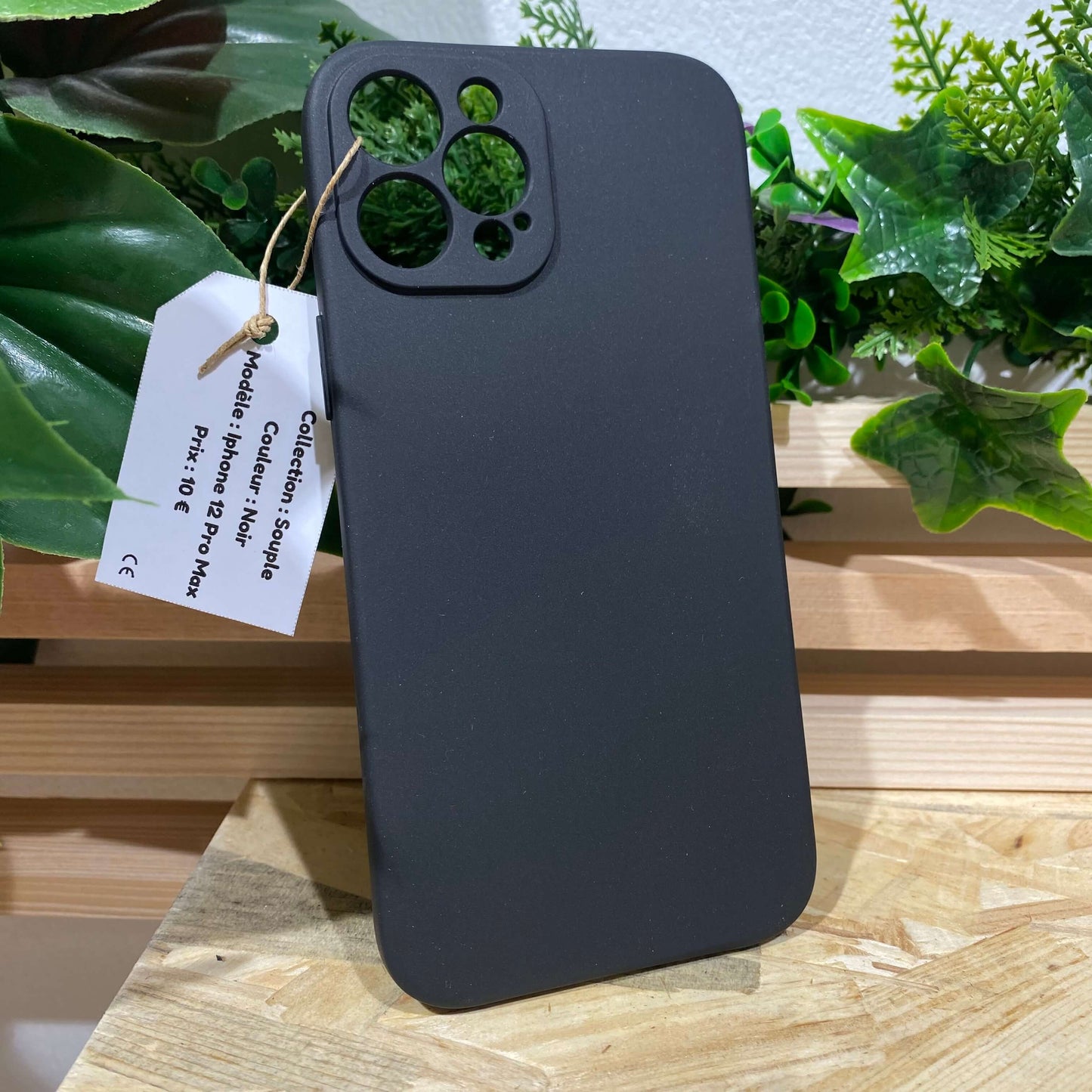 Acheter une coque premier prix iPhone à Aix en Provence pour iPhone 12 Pro Max couleur noir