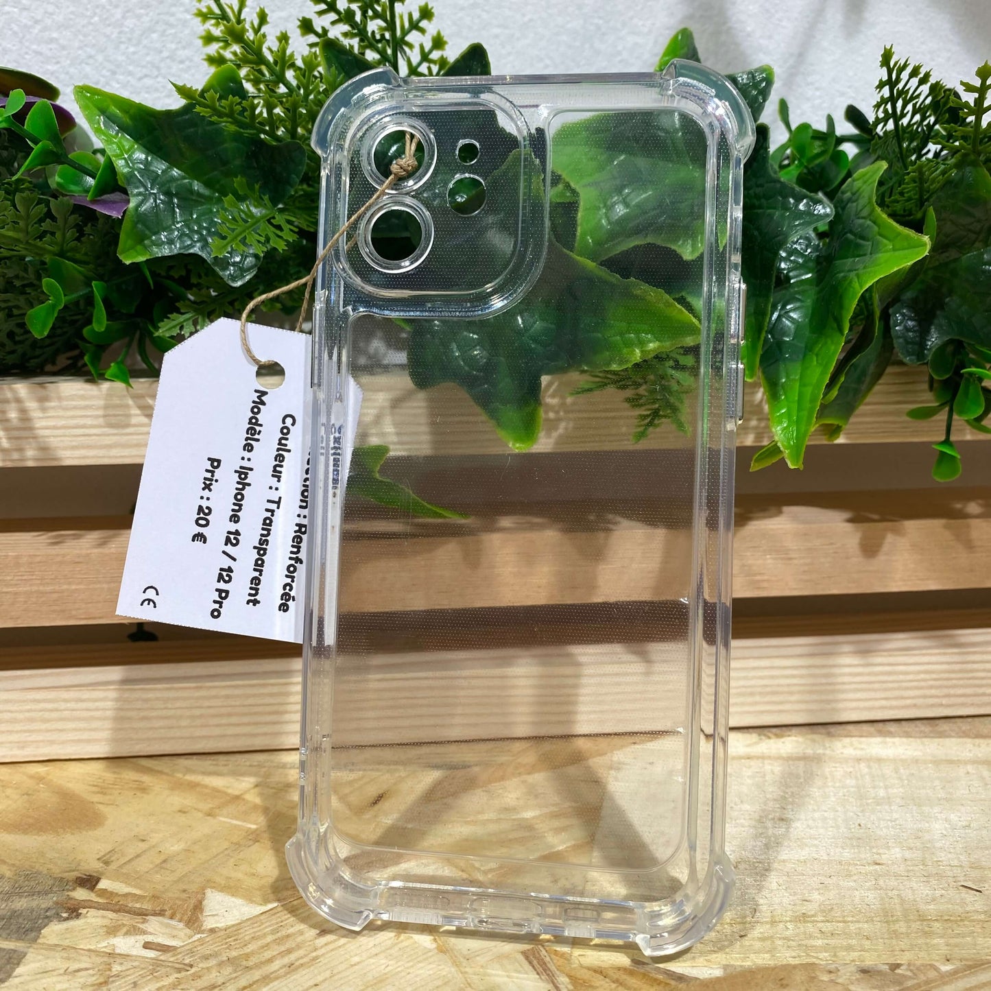 Acheter une coque de protection antichoc angles renforcés pour iPhone 12 à Aix en Provence dans le magasin de vente de coques de téléphone iPhone.
