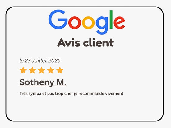 Avis client 5 étoiles pour Neo Mobile le 27 Juillet 2025