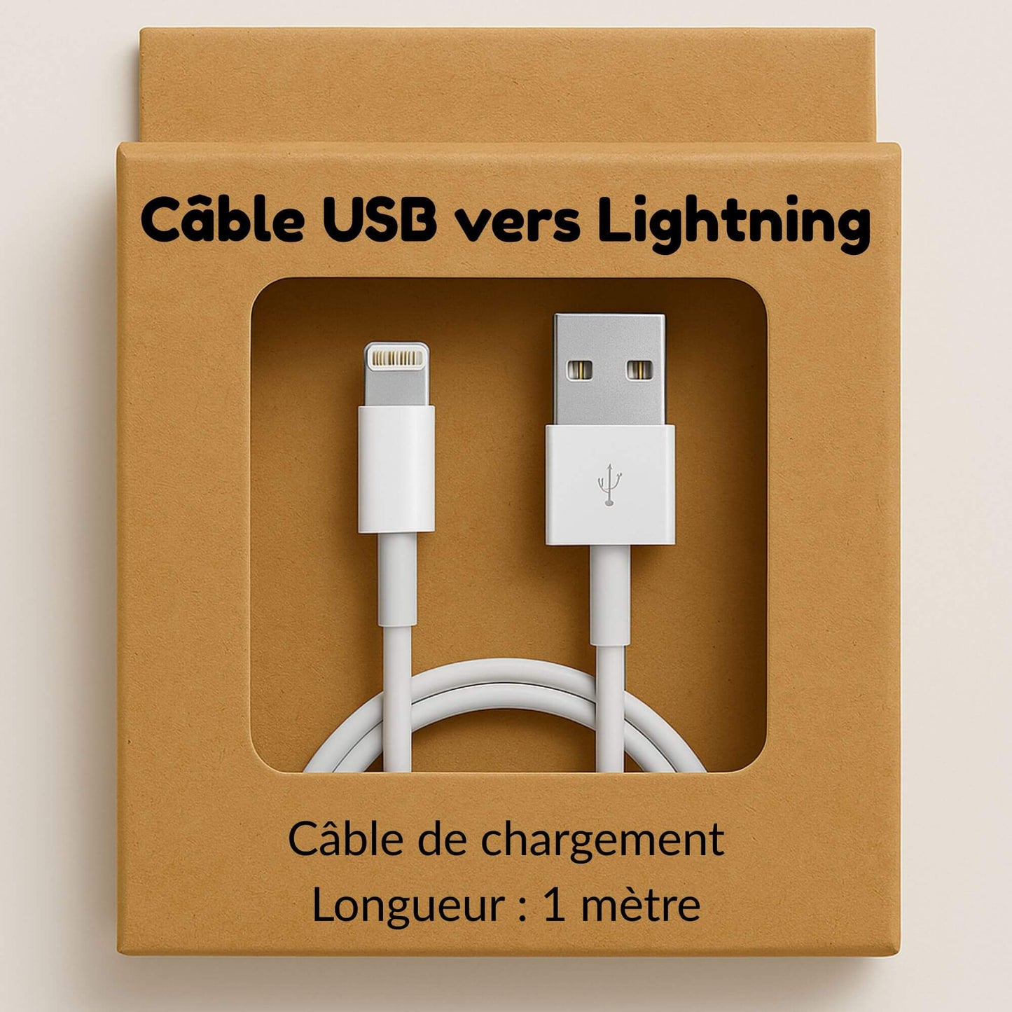 acheter un câble de chargeur iPhone USB vers lightning