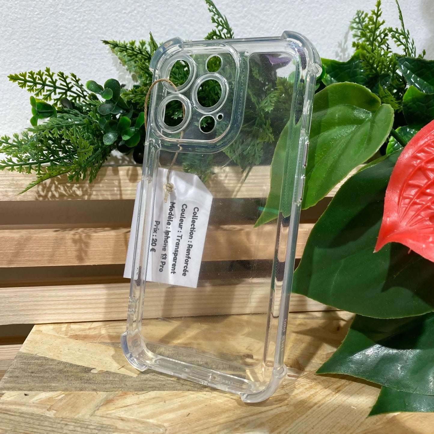 Acheter une coque de protection antichoc renforcée pour iPhone 14 pro max couleur transparent à Aix en Provence chez Neo Mobile