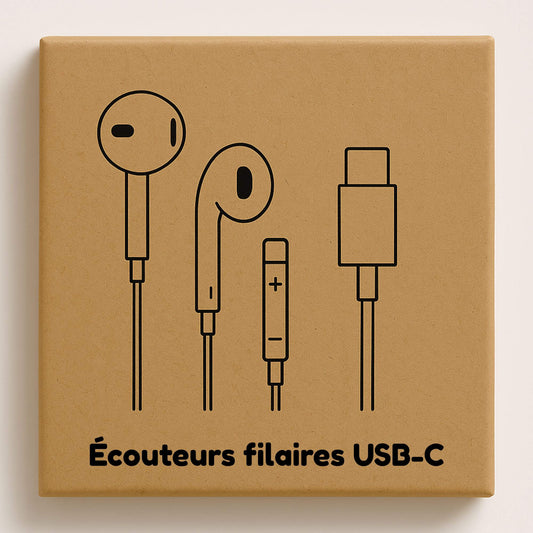 acheter des écouteurs filaires USB-C chez Neo Mobile