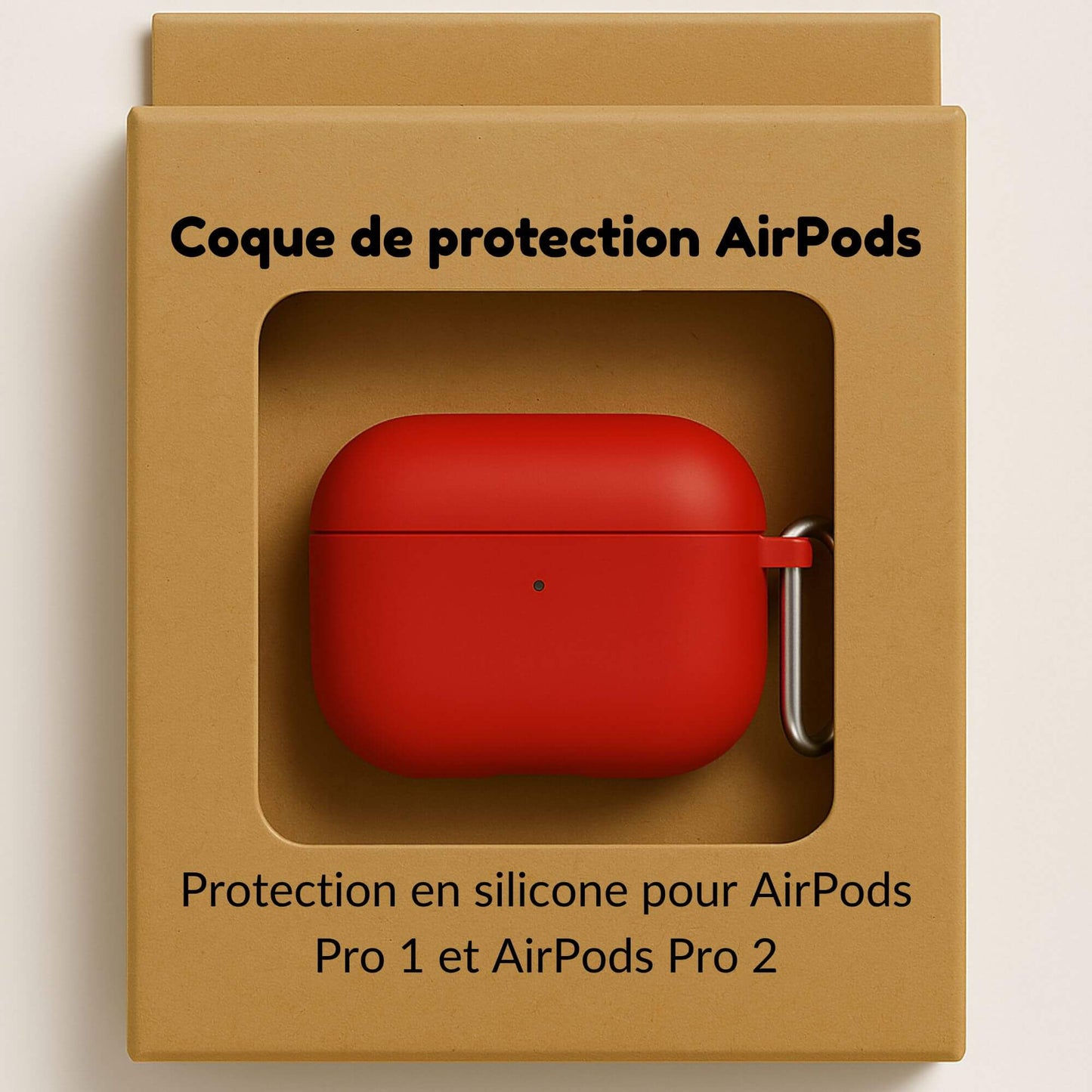 Acheter housse AirPods Pro rouge chez Neo Mobile