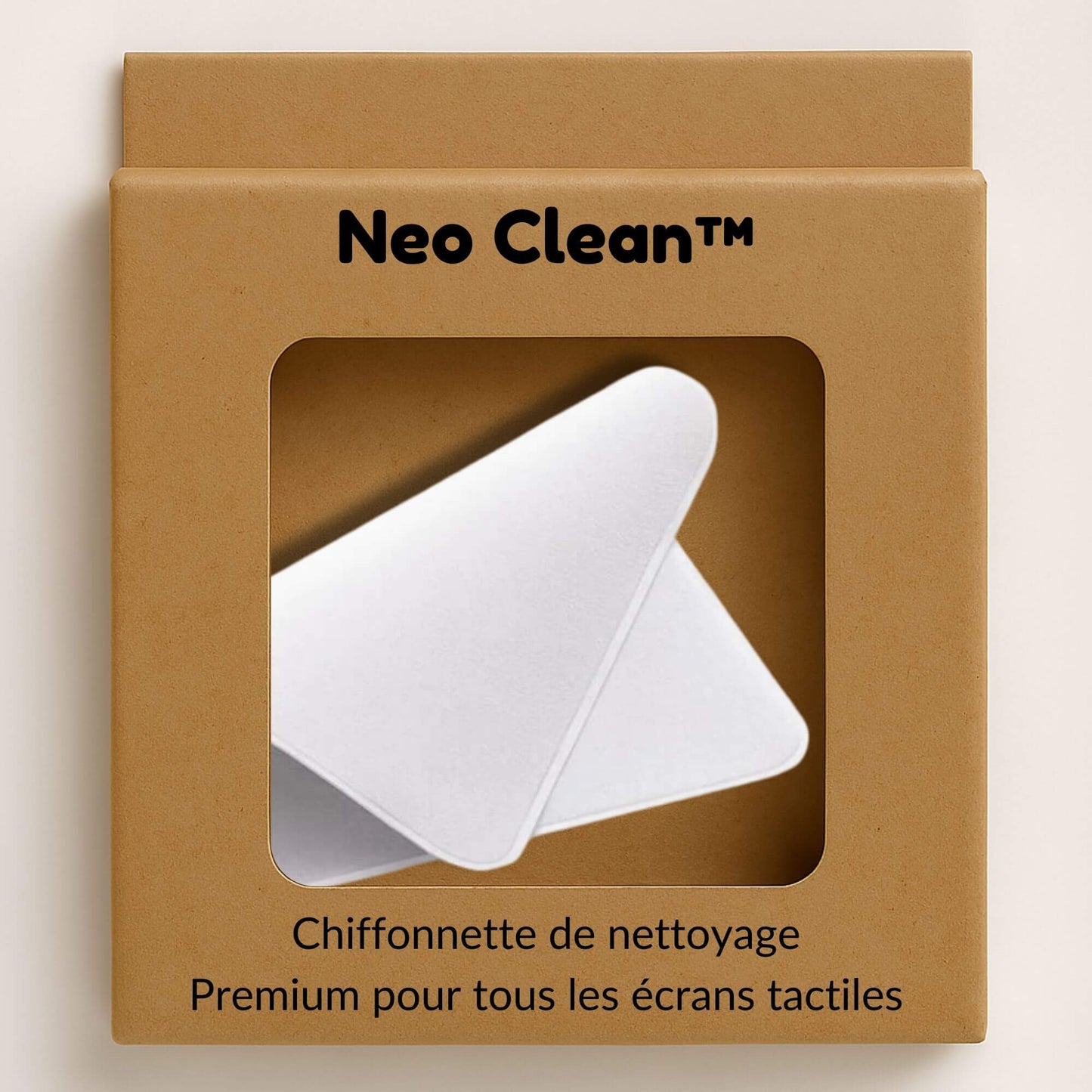 Chiffonnette Neo Clean pour nettoyer les écrans de téléphone tactiles