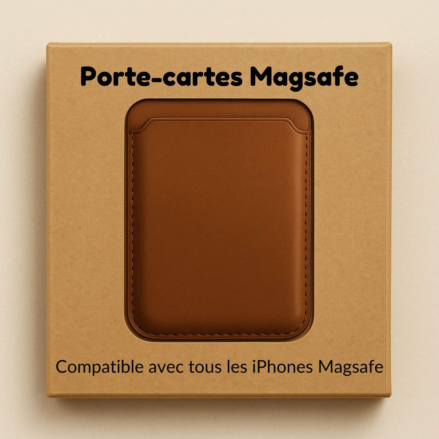 Acheter un porte-cartes en cuir Magsafe à Aix en Provence chez Neo Mobile