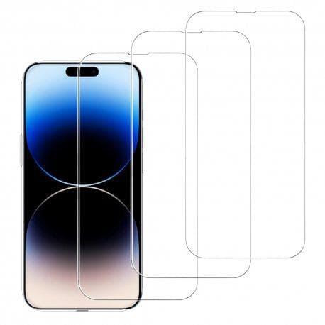 Protection d'écran en verre trempé pour iPhone