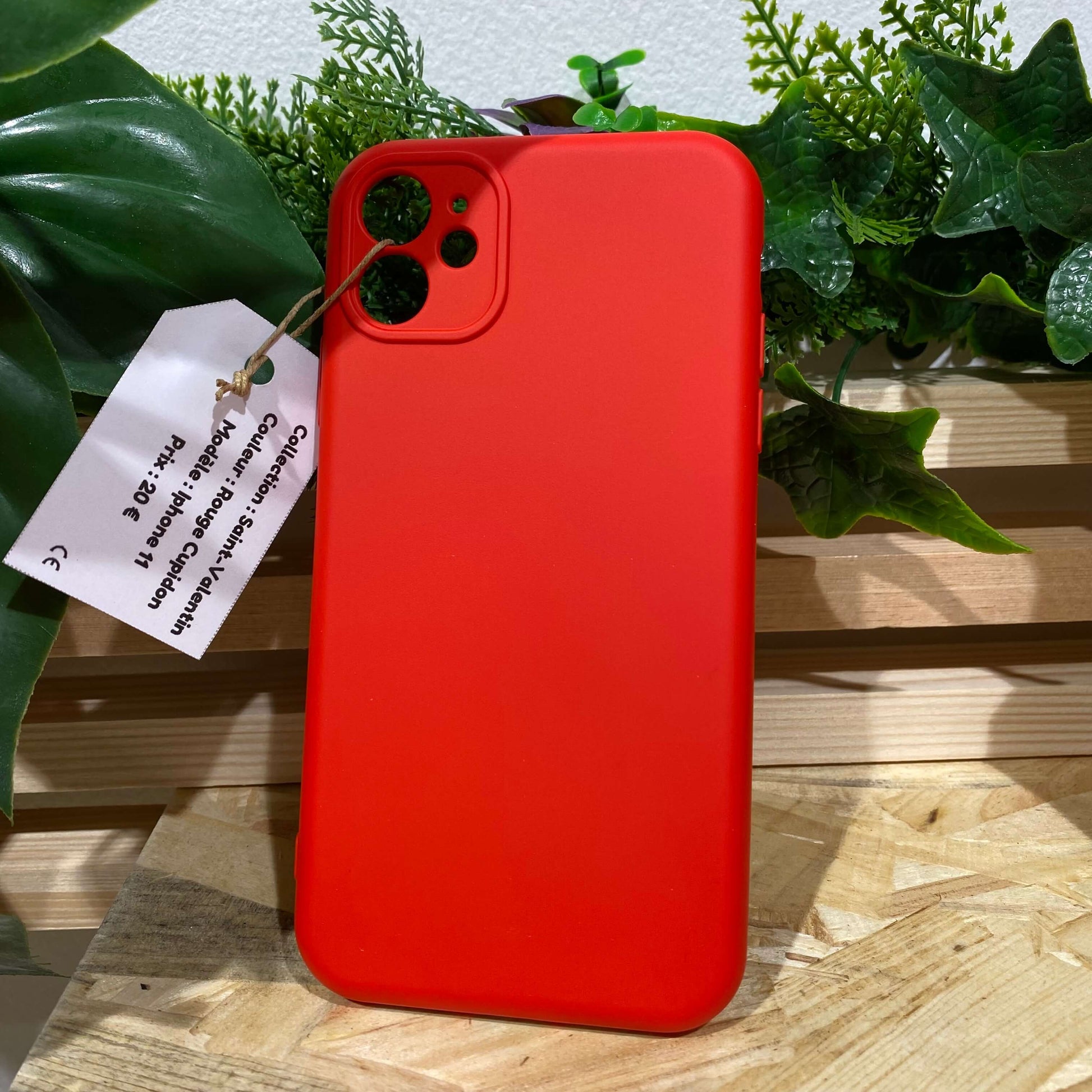 Acheter coque de protection pour iPhone 11 couleur rouge à Aix en Provence dans le magasin de réparation de téléphone Neo Mobile