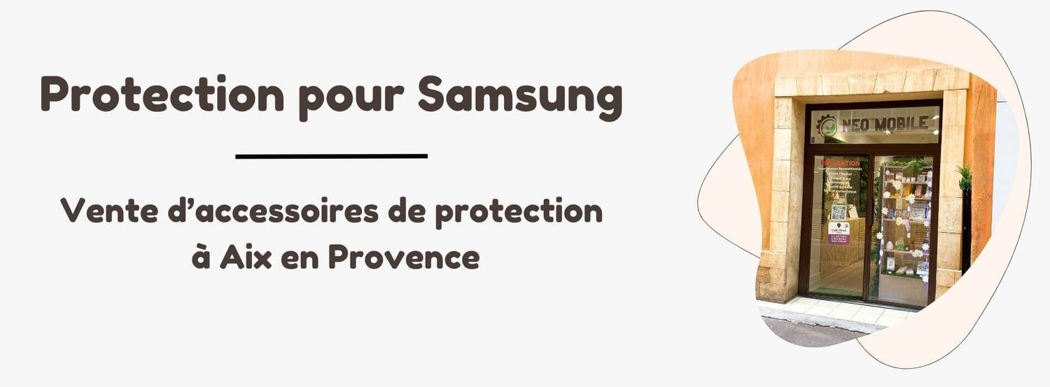 Magasin de téléphone à Aix en Provence, vente d'accessoires pour Samsung