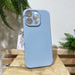 Coque de protection pour iPhone 16 Pro couleur bleu azur