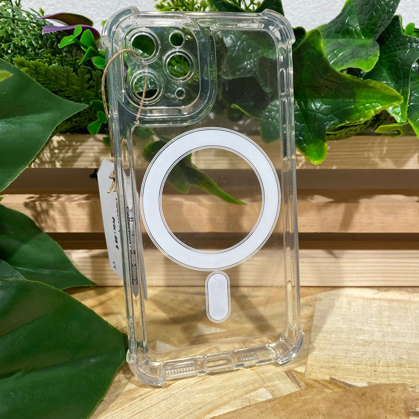 Coque de protection solide et renforcée compatible chargeur à induction pour iPhone 11 Pro