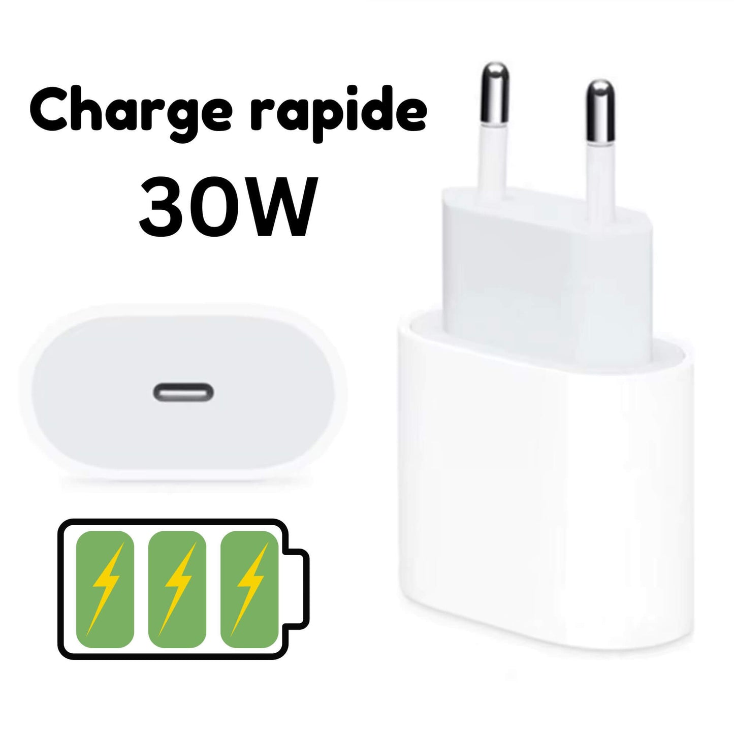 Acheter un chargeur rapide 30W à AIX EN PROVENCE chez Neo Mobile