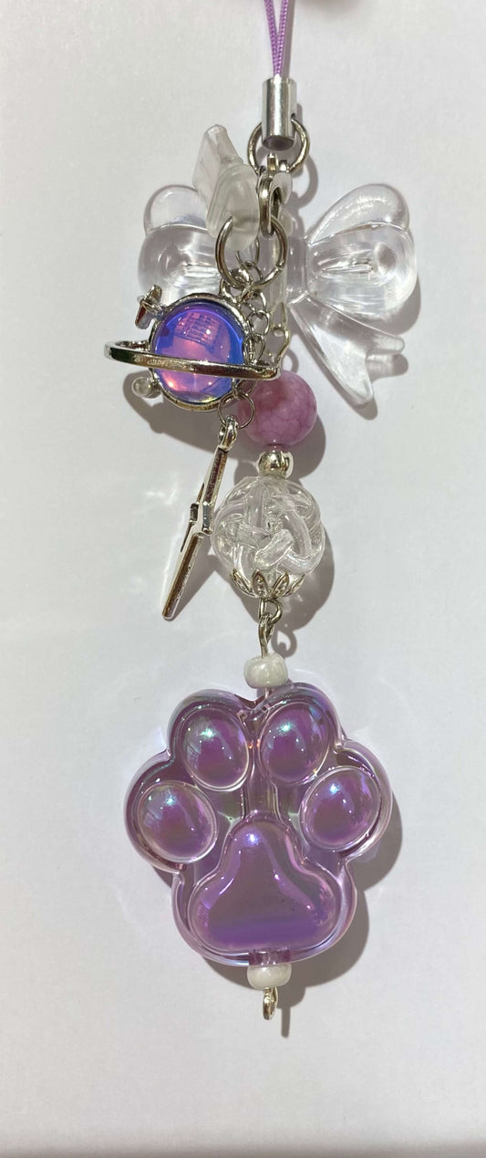 Acheter breloque de téléphone à Aix en Provence - Bijou de téléphone avec patte de chat