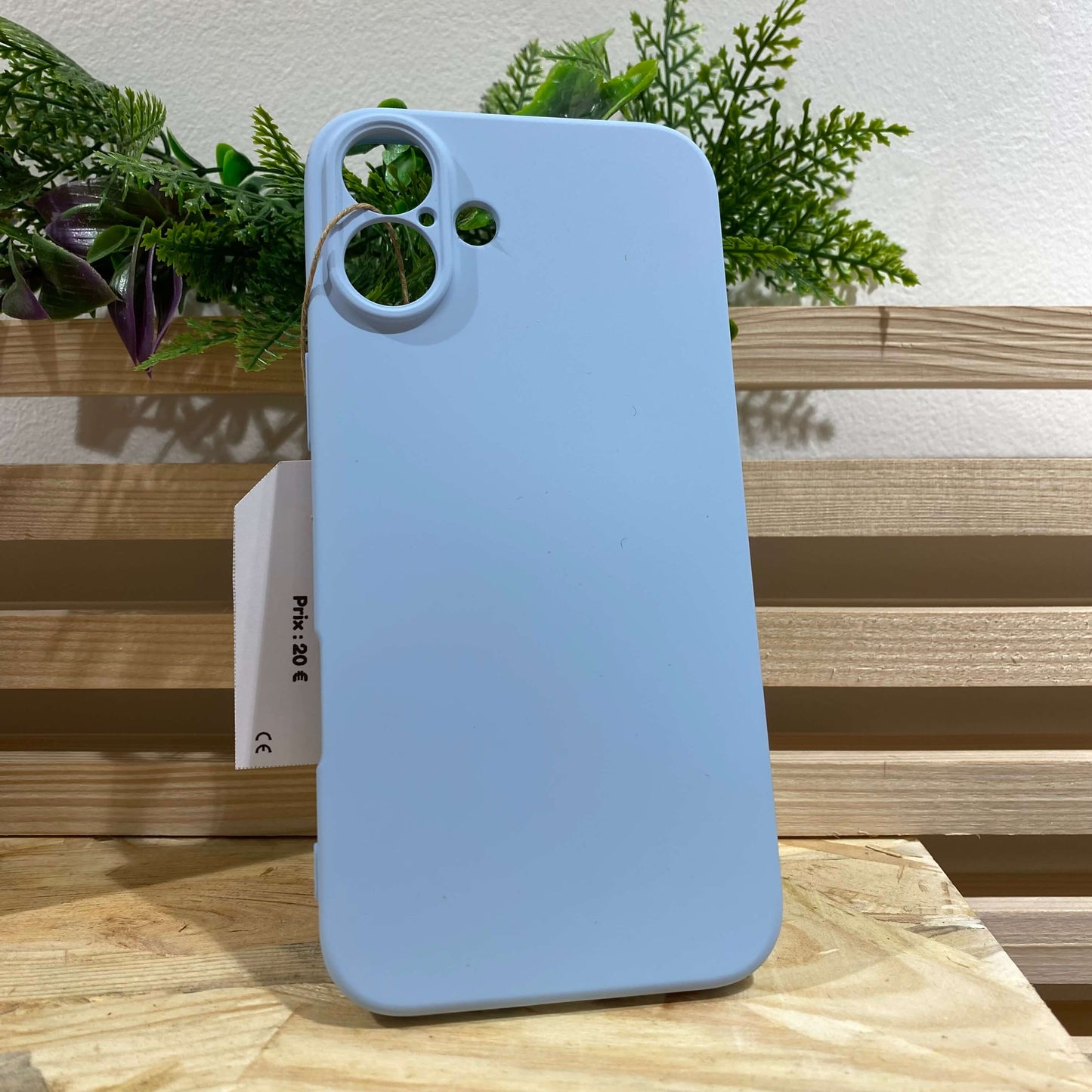 acheter coque de protection pour iPhone 16 Plus couleur bleu azur