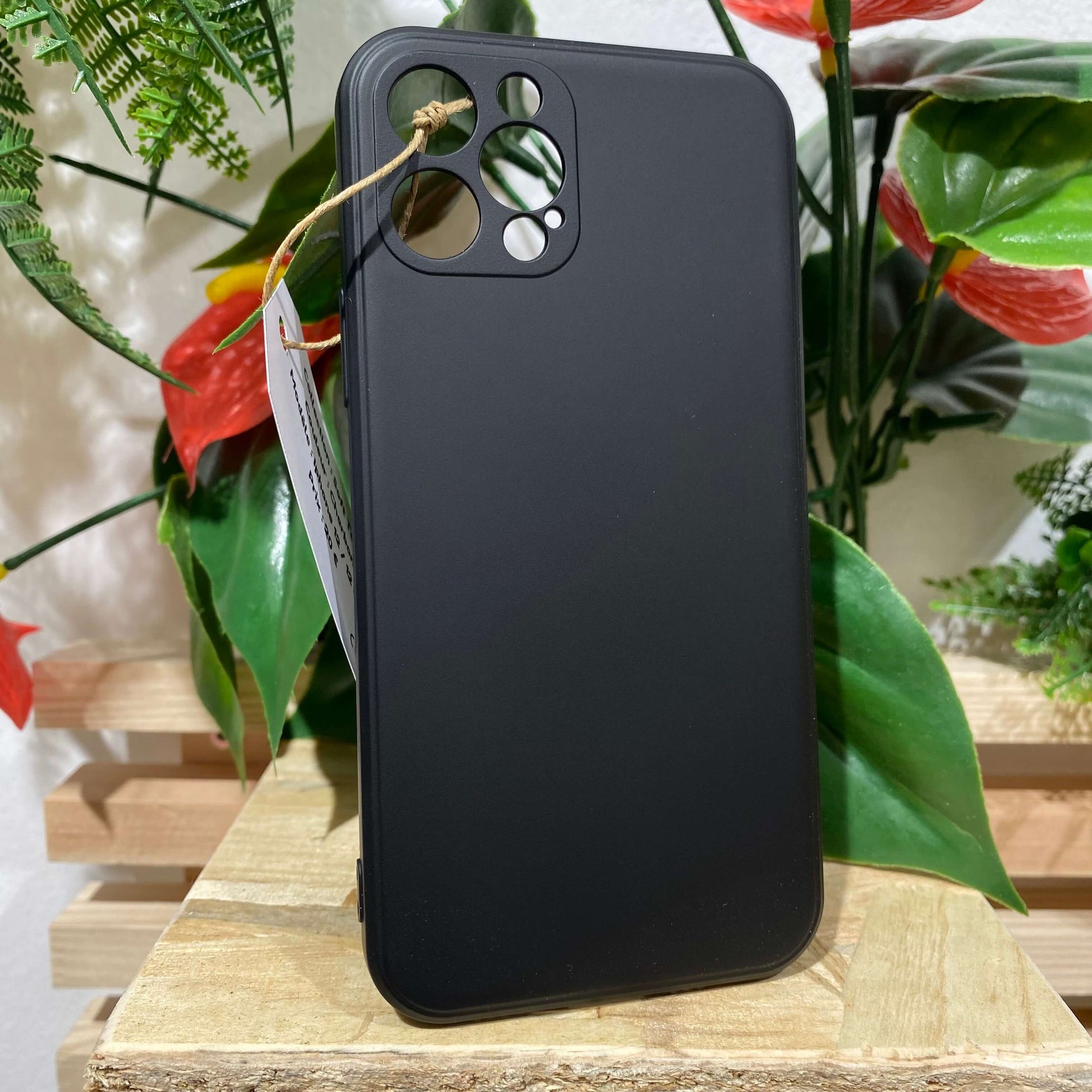 Acheter une coque iPhone à Aix en Provence iPhone 12 Pro couleur noir, couleur charbon