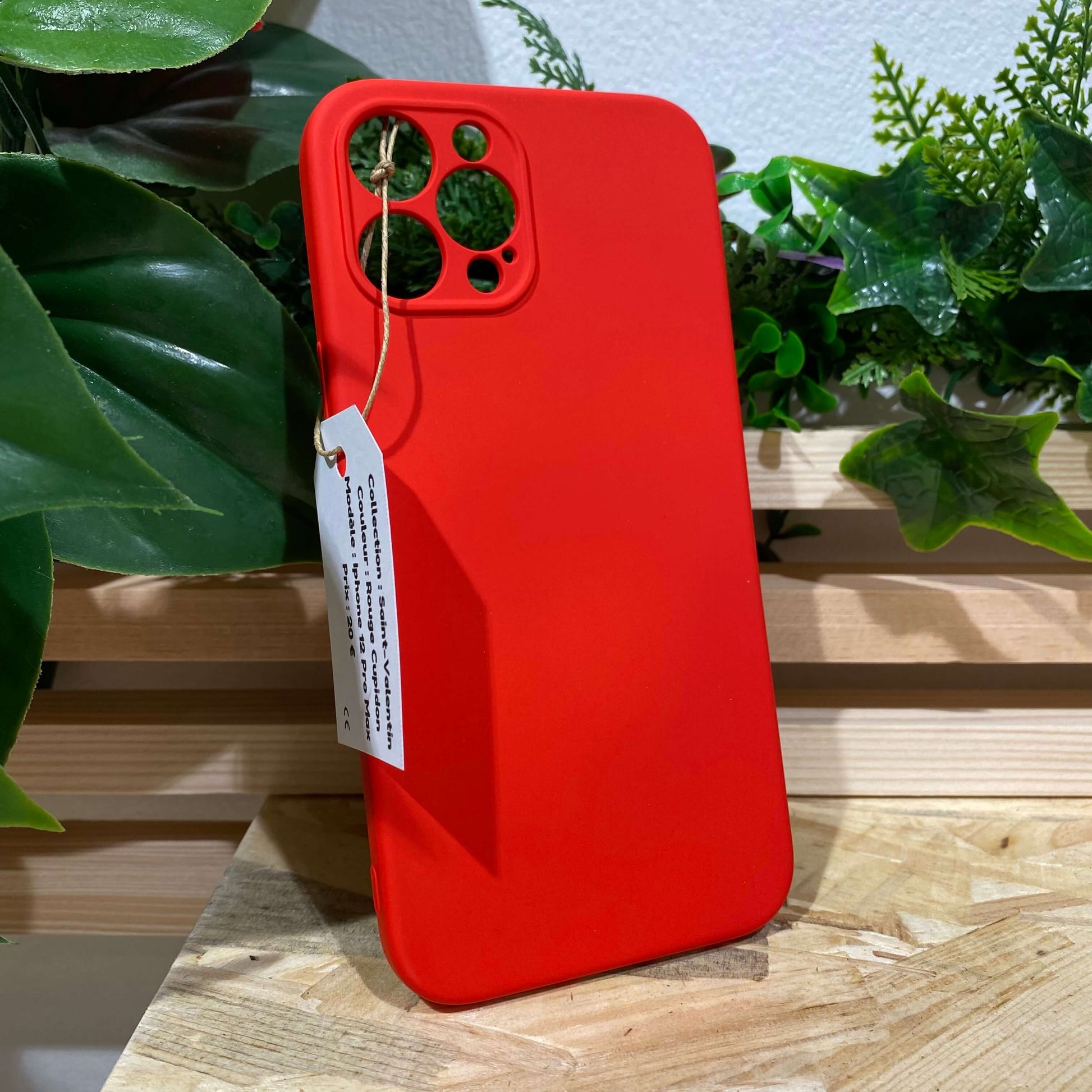 Acheter protection iPhone à Aix en Provence pour iPhone 12 Pro Max couleur rouge