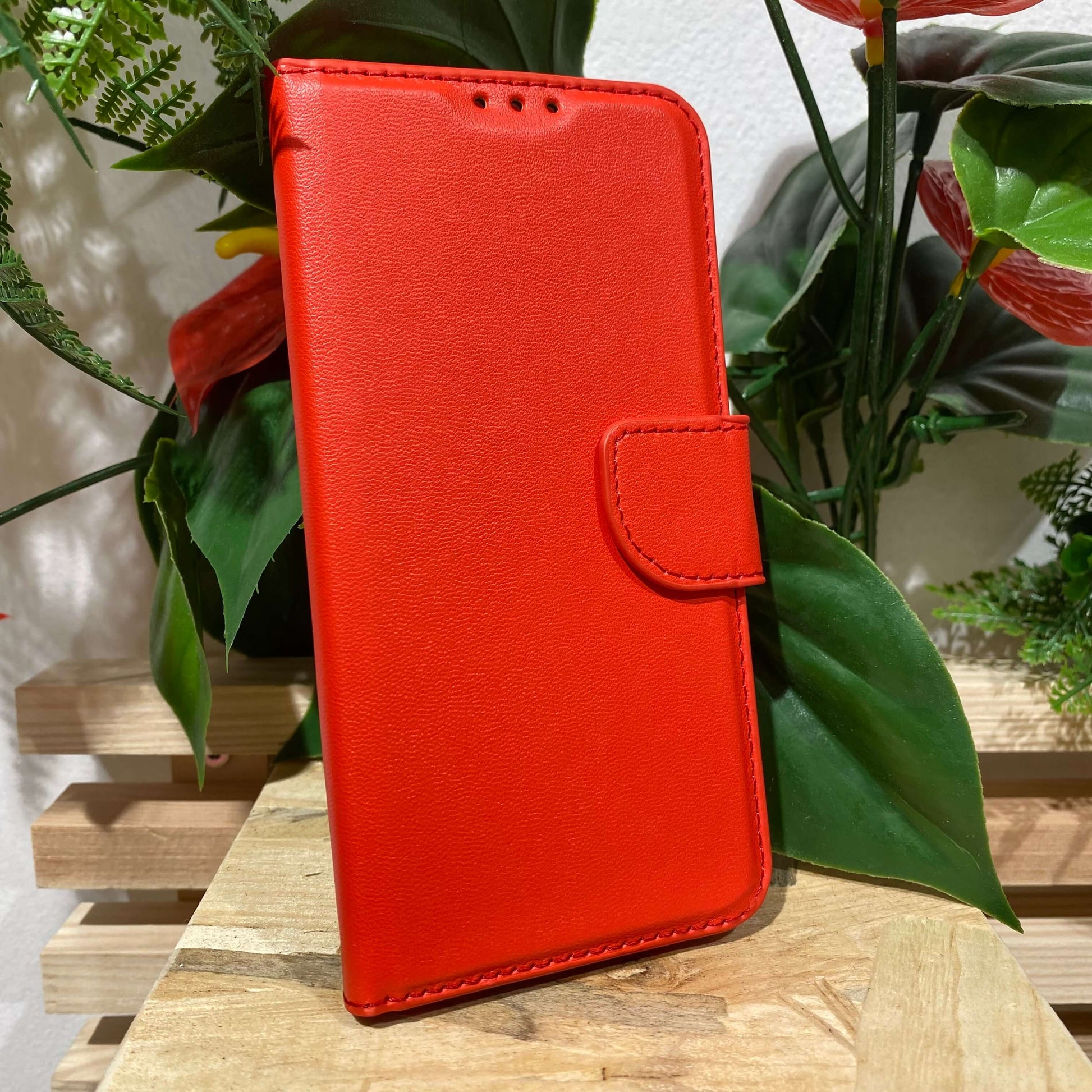 Acheter étui à rabat iPhone à Aix en Provence iPhone 12 Pro couleur rouge magasin de coque iPhone