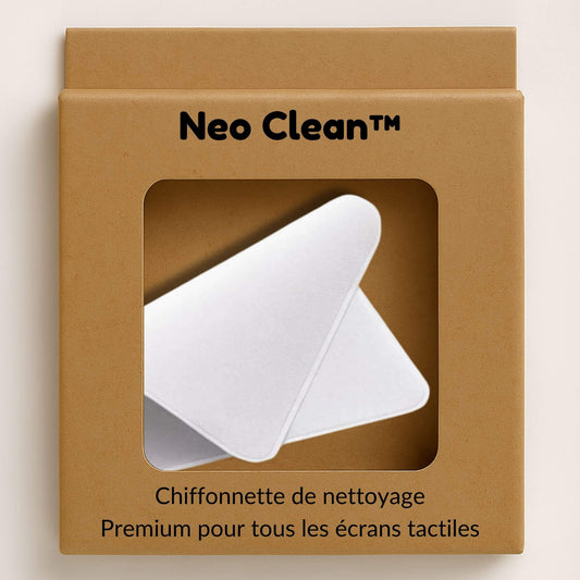 Chiffonnette Neo Clean pour nettoyer les écrans de téléphone tactiles