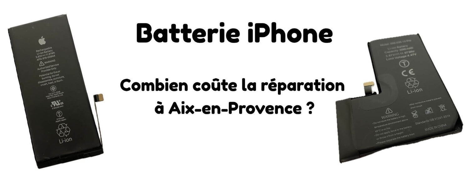 Combien coûte la réparation d'une batterie iPhone à Aix en Provence ? Rendez-vous chez Neo Mobile au 9 Rue Chabrier